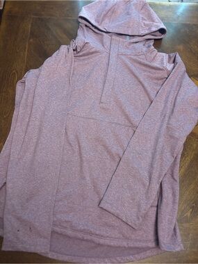 Storm Creek Relaxed Hooded Pullover in Dusty Mauve